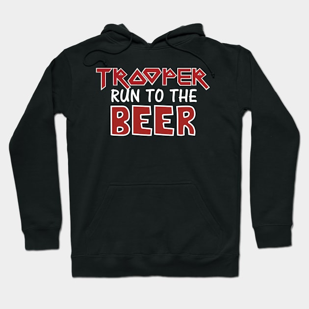 Run to the beer Hoodie by martinyualiso